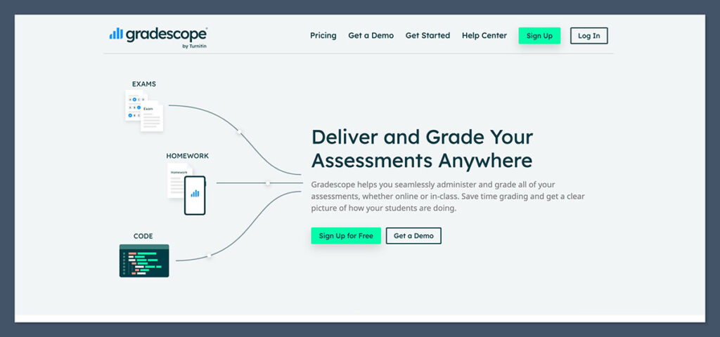 Gradescope Homepage